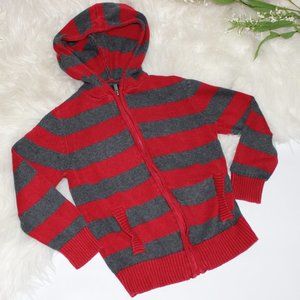 Guess Boy's Zip Up  Hoodie Sweater Long Sleeve